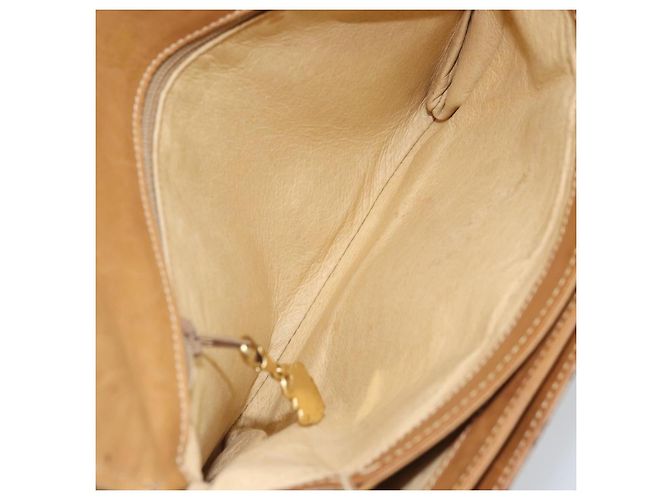 Gucci Borsa a Spalla Micro GG Supreme PVC Beige Oro 406 001 1780 Auth 174107 D'oro - vista 18