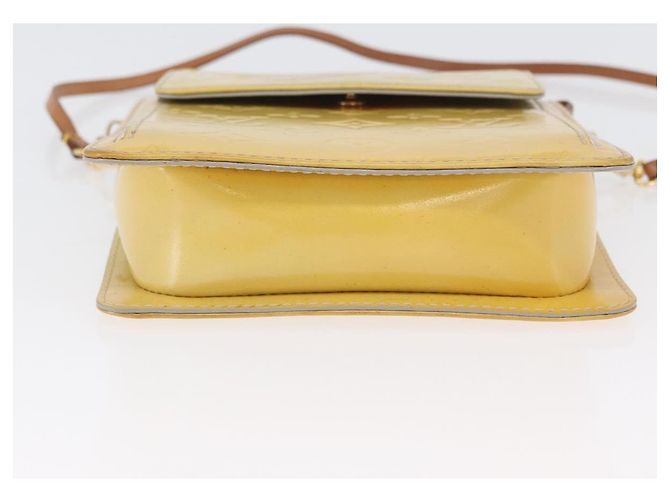 LOUIS VUITTON Bolsa de Accesorios Motto Monogram Vernis Gris M91030 LV Auth ARZ024 - vista 5