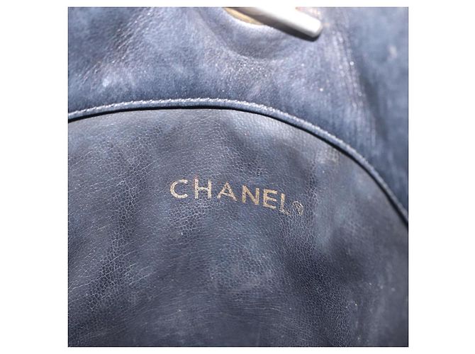 CHANEL Borsa a Spalla Matelassé in Pelle di Agnello Nera Oro CC Auth ARZ445 Nero D'oro - vista 15
