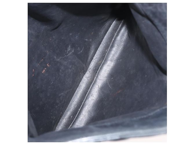 CHANEL Borsa a Spalla Matelassé in Pelle di Agnello Nera Oro CC Auth ARZ445 Nero D'oro - vista 19
