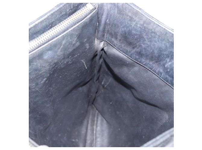 CHANEL Borsa a Spalla Matelassé in Pelle di Agnello Nera Oro CC Auth ARZ445 Nero D'oro - vista 20