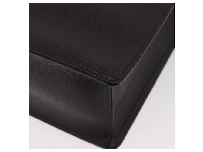 LOUIS VUITTON Taiga Serviette Kazan Borsa da Lavoro Acajou M30806 LV Auth BSZ234 Marrone - vista 13