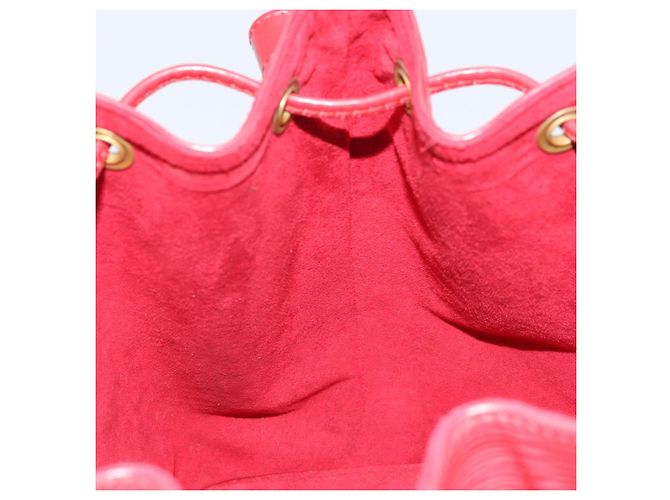 Noe LOUIS VUITTON Borsa a Spalla Petit Noé Epi Rossa M44107 LV Auth 174504 Rosso - vista 17