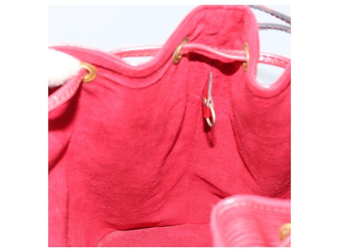 Noe LOUIS VUITTON Borsa a Spalla Petit Noé Epi Rossa M44107 LV Auth 174504 Rosso - vista 18