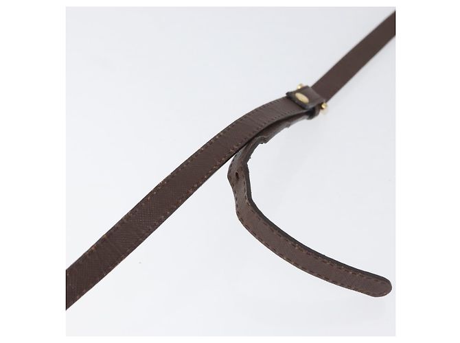 Borsa a Spalla Burberrys Nova Check in Tela Marrone Oro Auth bs33868 D'oro - vista 8