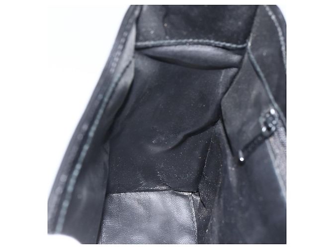 Borsa a Spalla GIVENCHY Pelle Verniciata Nera Oro Auth BSZ308 Nero D'oro - vista 19