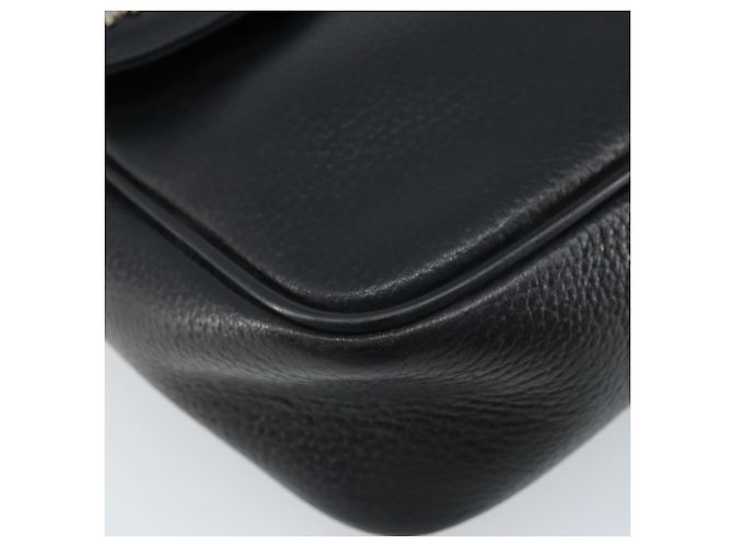 Borsa a Spalla MCM in Pelle Nera Oro Auth mr2156 Nero D'oro - Ansicht 11