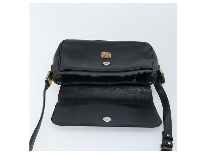 Borsa a Spalla MCM in Pelle Nera Oro Auth mr2156 Nero D'oro - Ansicht 15