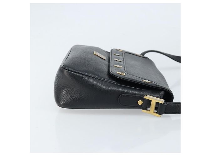 Borsa a Spalla MCM in Pelle Nera Oro Auth mr2156 Nero D'oro - Ansicht 4