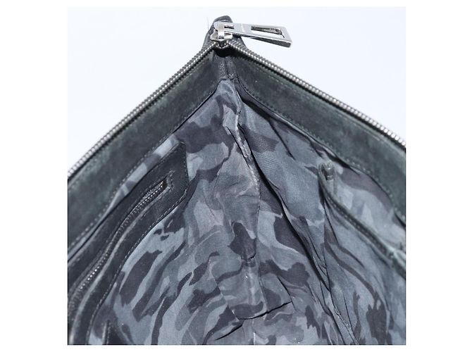 Borsa a mano Jimmy Choo in pelle marrone argento autentica 173696 - vista 16