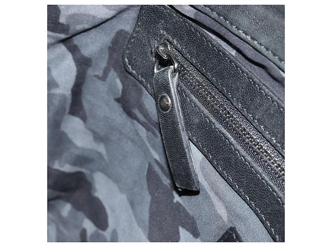 Borsa a mano Jimmy Choo in pelle marrone argento autentica 173696 - vista 18