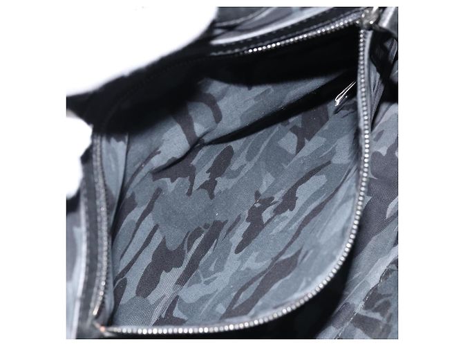 Borsa a mano Jimmy Choo in pelle marrone argento autentica 173696 - vista 19