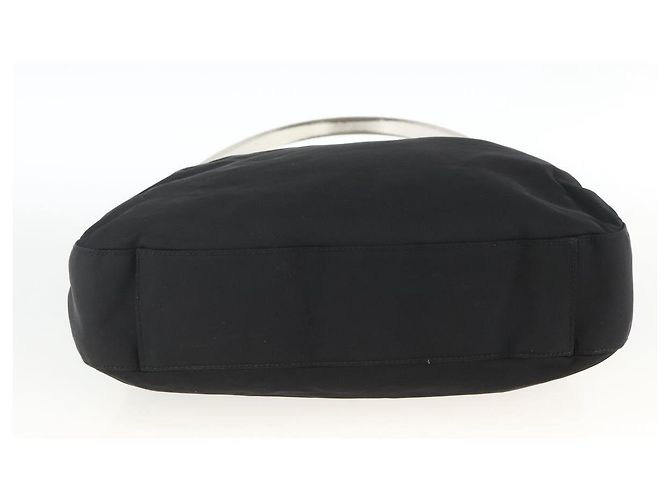 Borsa a Spalla PRADA Nylon Nero Argento Autentica 174544 - vista 10