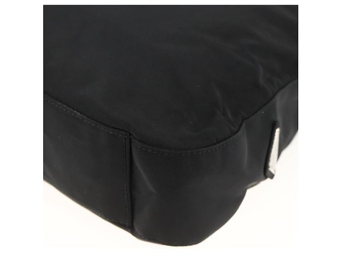 Borsa a Spalla PRADA Nylon Nero Argento Autentica 174544 - vista 13