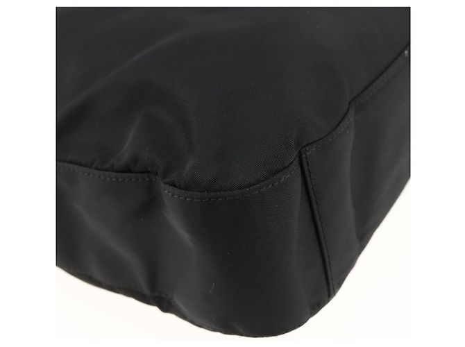 Borsa a Spalla PRADA Nylon Nero Argento Autentica 174544 - vista 14