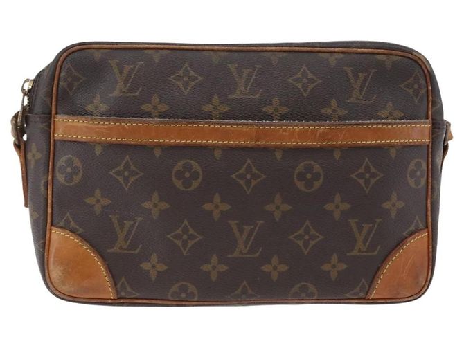 LOUIS VUITTON Borsa a Spalla Monogram Trocadero 27 M51274 LV Auth ARZ107 Monogramma - vista 13