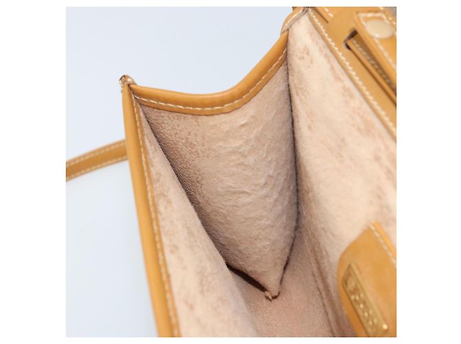 Gucci Borsa a Spalla Micro GG Supreme PVC Beige Oro 004 89 1041 Auth ka3102 D'oro - vista 19