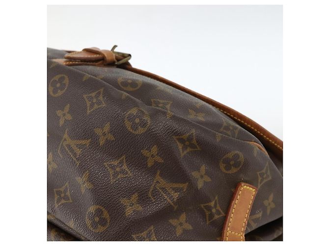 LOUIS VUITTON Borsa a Spalla Monogram Saumur 35 M42254 LV Auth ka3182 Monogramma - vista 12