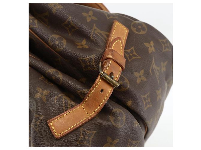 LOUIS VUITTON Borsa a Spalla Monogram Saumur 35 M42254 LV Auth ka3182 Monogramma - vista 14
