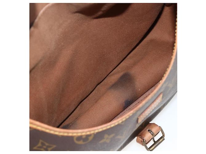 LOUIS VUITTON Borsa a Spalla Monogram Saumur 35 M42254 LV Auth ka3182 Monogramma - vista 18