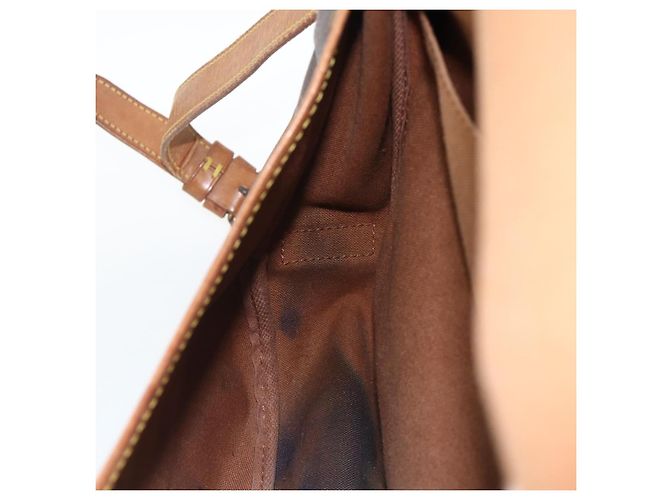 LOUIS VUITTON Borsa a Spalla Monogram Saumur 35 M42254 LV Auth ka3182 Monogramma - vista 20