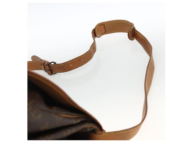 LOUIS VUITTON Borsa a Spalla Monogram Saumur 35 M42254 LV Auth ka3182 Monogramma - vista 8