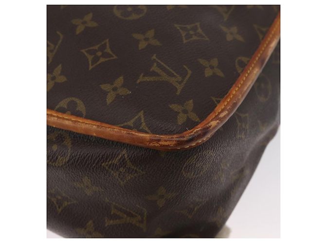 LOUIS VUITTON Borsa a Spalla Gibeciere GM Monogram M42246 LV Auth ka3232 Monogramma - vista 12