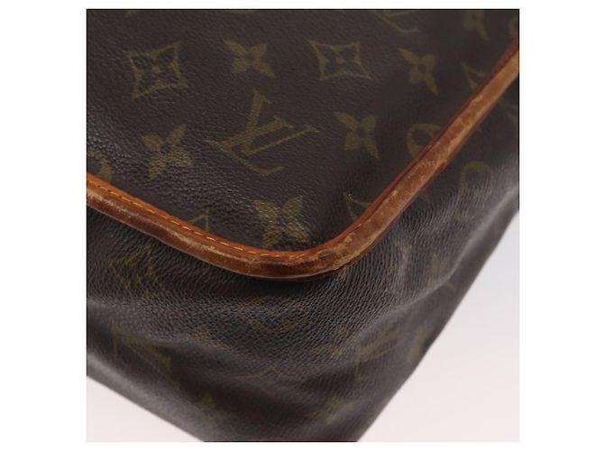 LOUIS VUITTON Borsa a Spalla Gibeciere GM Monogram M42246 LV Auth ka3232 Monogramma - vista 13