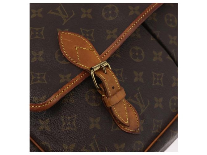 LOUIS VUITTON Borsa a Spalla Gibeciere GM Monogram M42246 LV Auth ka3232 Monogramma - vista 14