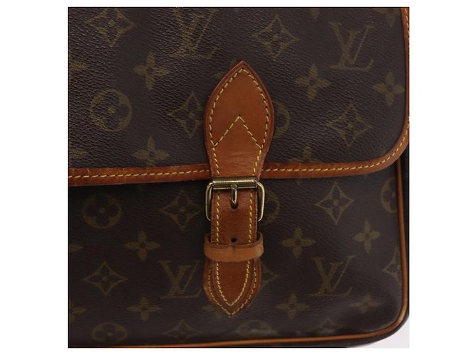 LOUIS VUITTON Borsa a Spalla Gibeciere GM Monogram M42246 LV Auth ka3232 Monogramma - vista 15