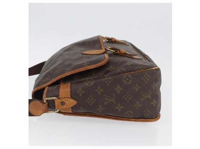 LOUIS VUITTON Borsa a Spalla Gibeciere GM Monogram M42246 LV Auth ka3232 Monogramma - vista 5