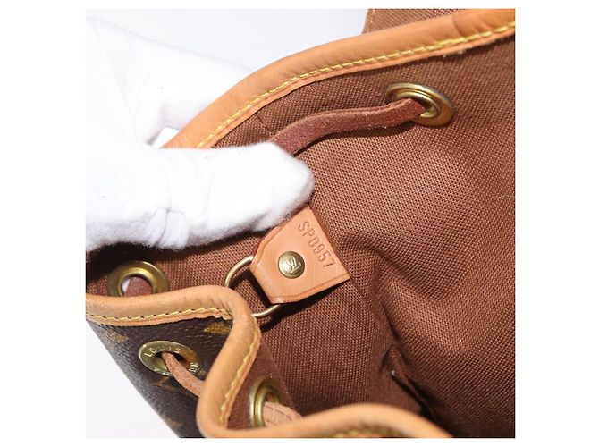 LOUIS VUITTON Zaino Monogram Montsouris PM M51137 LV Auth 173124 Monogramma - vista 12