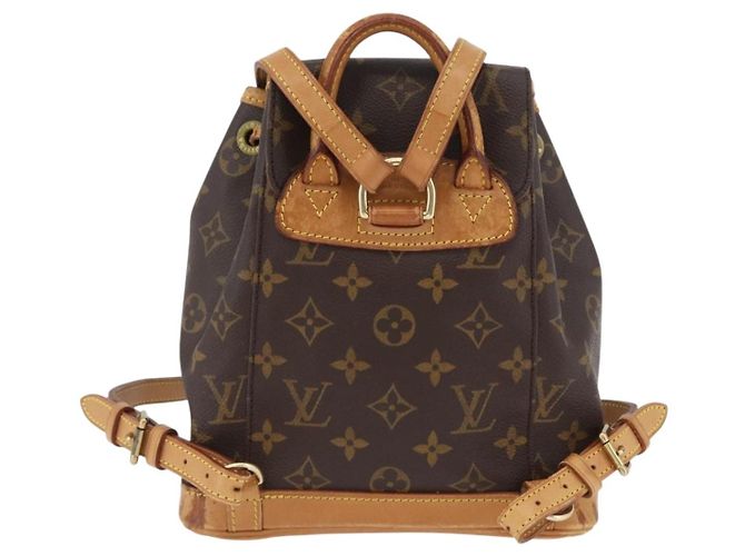 LOUIS VUITTON Zaino Monogram Montsouris PM M51137 LV Auth 173124 Monogramma - vista 2