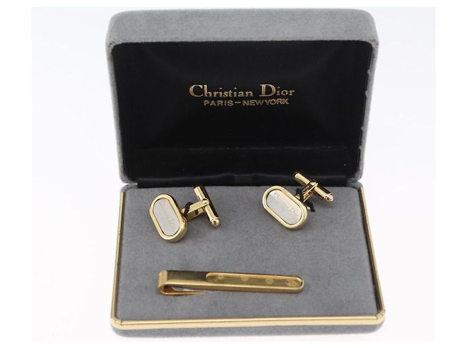 Polsini in metallo dorato Christian Dior Auth BA11412 D'oro - vista 15