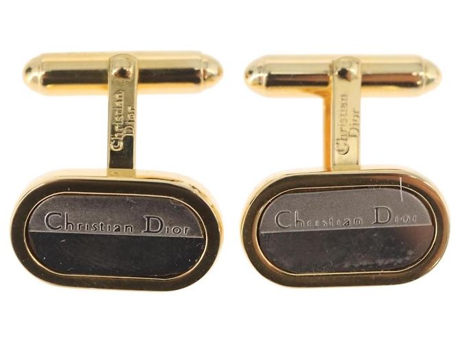 Polsini in metallo dorato Christian Dior Auth BA11412 D'oro - vista 2