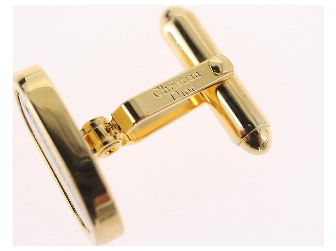 Polsini in metallo dorato Christian Dior Auth BA11412 D'oro - vista 7
