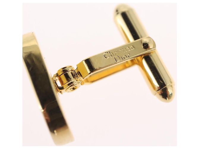 Polsini in metallo dorato Christian Dior Auth BA11412 D'oro - vista 8