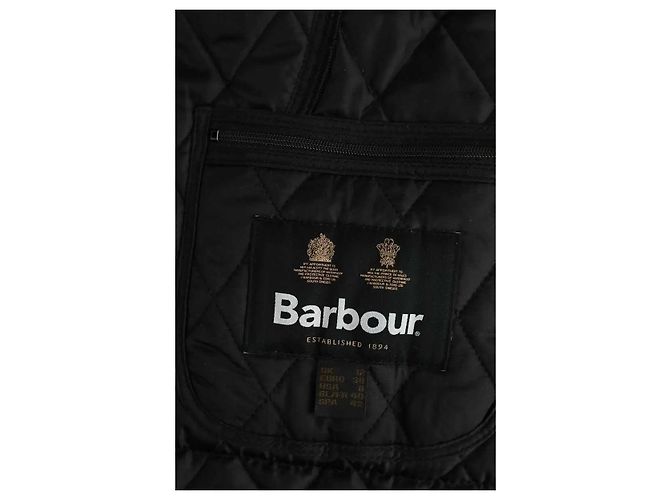 Barbour Jaqueta preta - vista 5