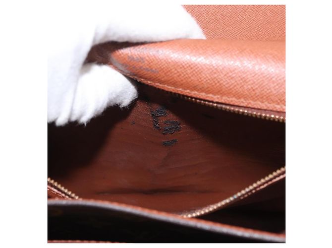 LOUIS VUITTON Borsa a Mano Monceau 28 Monogram M51185 LV Auth BSZ286 Monogramma - vista 10