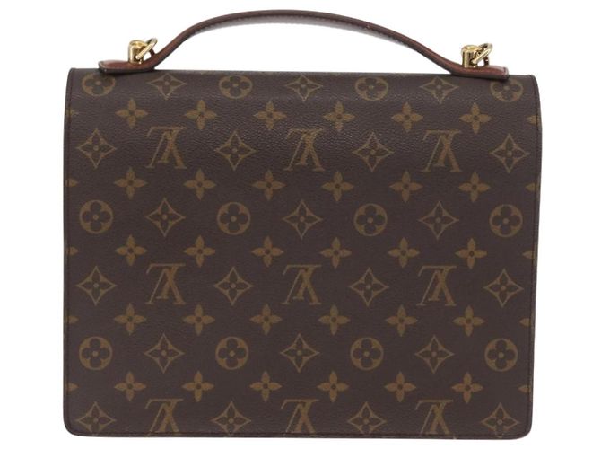 LOUIS VUITTON Borsa a Mano Monceau 28 Monogram M51185 LV Auth BSZ286 Monogramma - vista 2