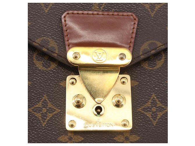 LOUIS VUITTON Borsa a Mano Monceau 28 Monogram M51185 LV Auth BSZ286 Monogramma - vista 21