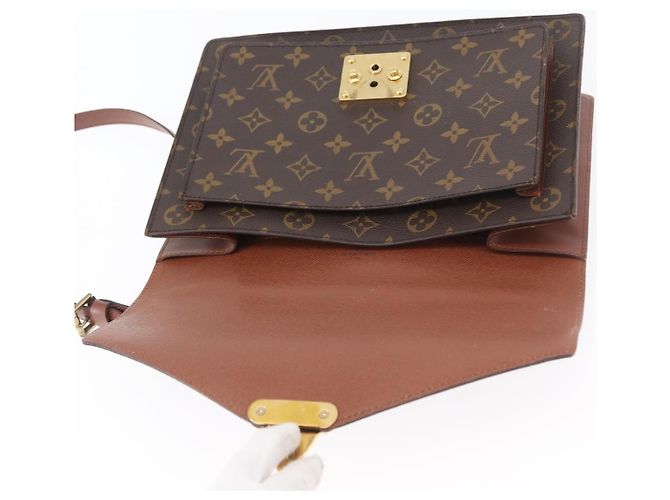 LOUIS VUITTON Borsa a Mano Monceau 28 Monogram M51185 LV Auth BSZ286 Monogramma - vista 23
