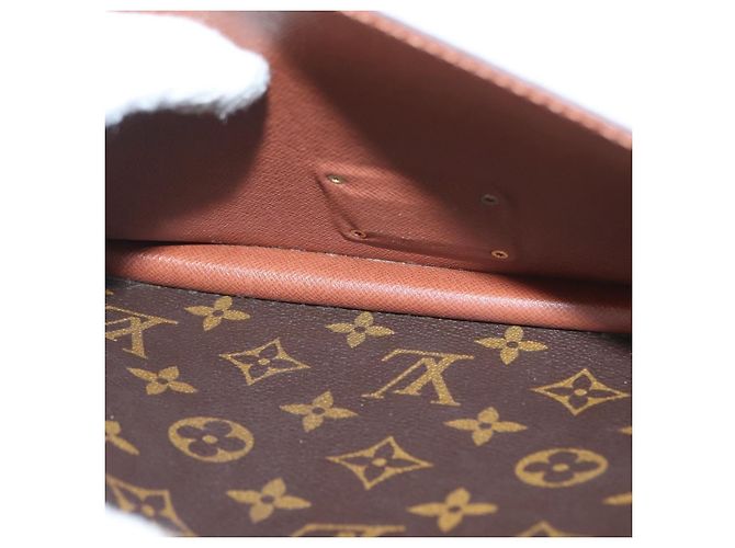 LOUIS VUITTON Borsa a Mano Monceau 28 Monogram M51185 LV Auth BSZ286 Monogramma - vista 27