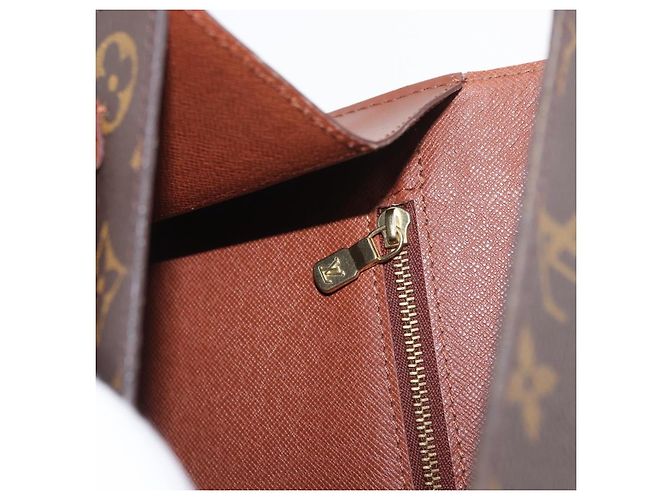 LOUIS VUITTON Borsa a Mano Monceau 28 Monogram M51185 LV Auth BSZ286 Monogramma - vista 28
