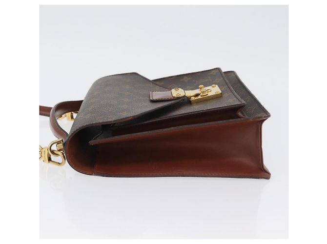 LOUIS VUITTON Borsa a Mano Monceau 28 Monogram M51185 LV Auth BSZ286 Monogramma - vista 4