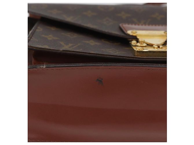LOUIS VUITTON Borsa a Mano Monceau 28 Monogram M51185 LV Auth BSZ286 Monogramma - vista 6