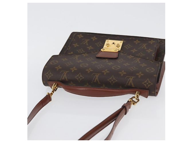 LOUIS VUITTON Borsa a Mano Monceau 28 Monogram M51185 LV Auth BSZ286 Monogramma - vista 7