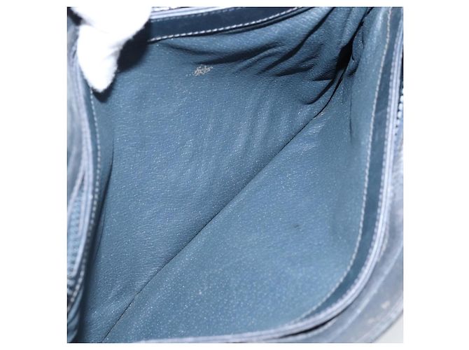 Borsa a Spalla Gucci GG Supreme Sherry Line PVC Blu Navy Oro Auth ep13829 D'oro - vista 22