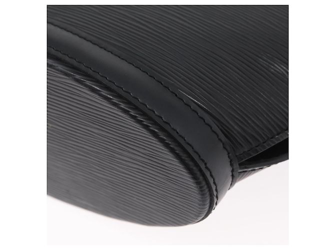 LOUIS VUITTON Borsa a Mano Epi Saint Jacques Nera M52272 LV Auth BSZ235 Nero - vista 14