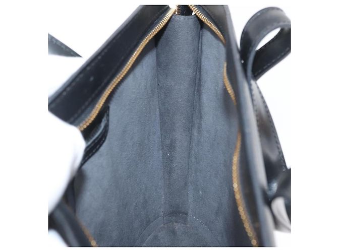 LOUIS VUITTON Borsa a Mano Epi Saint Jacques Nera M52272 LV Auth BSZ235 Nero - vista 18